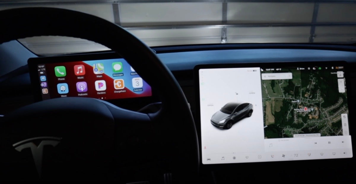CARPLAY - TESLA 3 & Y - GRAND ÉCRAN