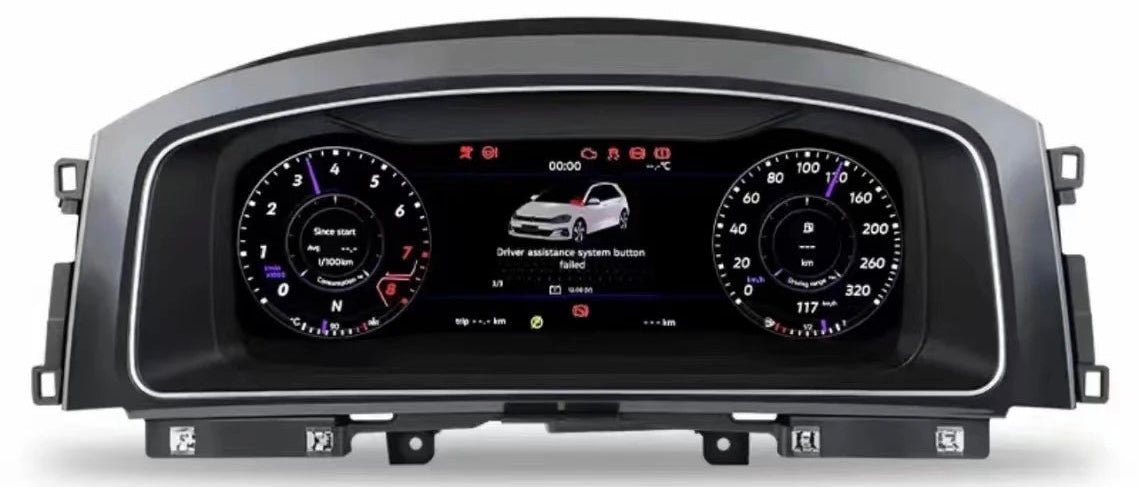 VIRTUAL COCKPIT - GOLF 6 / GOLF  7 / TIGUAN / PASSAT / SCIROCCO (2009-2023)