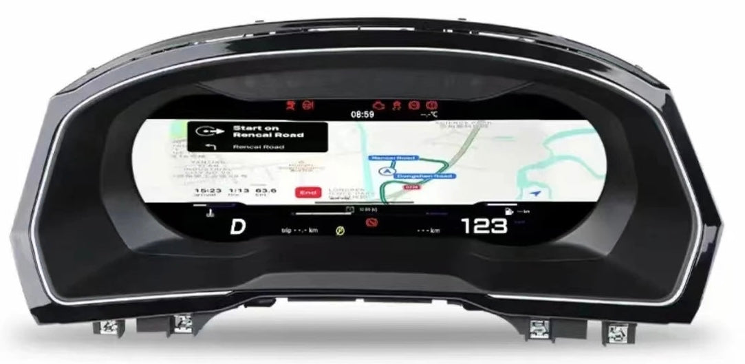 VIRTUAL COCKPIT - GOLF 6 / GOLF  7 / TIGUAN / PASSAT / SCIROCCO (2009-2023)
