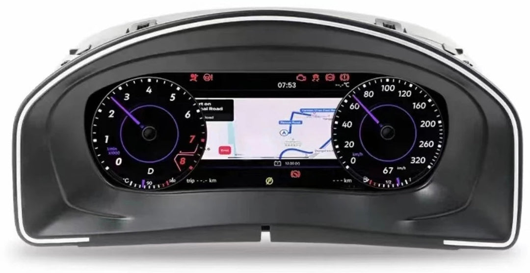 VIRTUAL COCKPIT - GOLF 6 / GOLF  7 / TIGUAN / PASSAT / SCIROCCO (2009-2023)